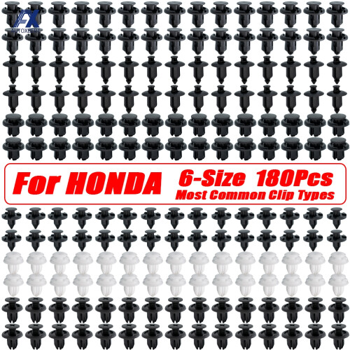 180X Push Pin Πριτσίνια Κλιπ πάνελ επένδυσης πόρτας αυτοκινήτου Γρίλια προφ