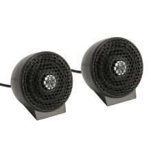 2 Stück 150W Schwarze Dome-Hochtöner 2-Wege-Karadio-System