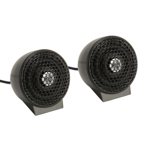 150W Tweeter a cupola nera, 2 pezzi, accessori per sistema audio auto