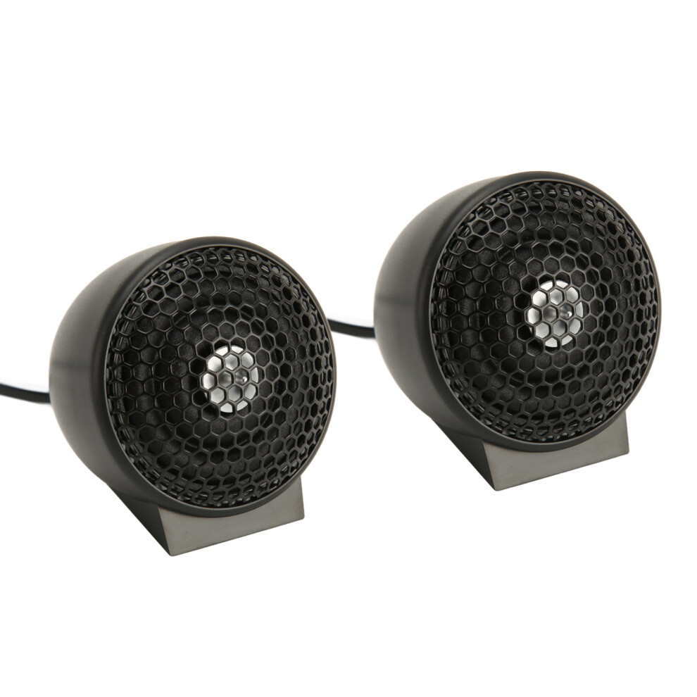 150W Dome Tweeter 2 Pcs, High Sensitivity Car Audio System Black 9471381047969