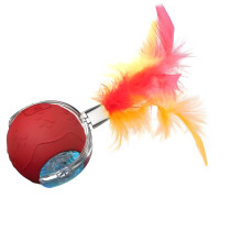 USB-aangedreven oplaadbare gelaarsde kat, automatisch-Rood