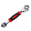48 in 1 Socket Wrench, 360 Rotatable Double End, Chrome Plated 10