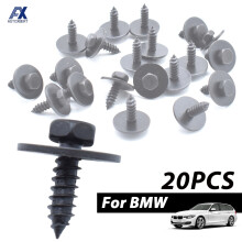 20PCS 16mm Sechskantkopfschraube, Stoßstangenabdeckung, Motorschutzschilde für BMW E46 E60 E90 E83 E82 E71 E70 E66 E63 OE#07147129160
