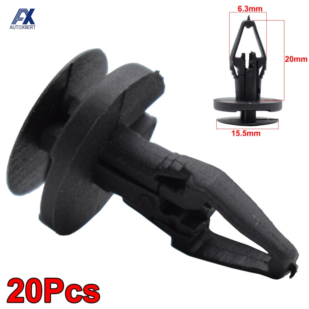 20Pcs Bumper Mandrel Mudguard Trim Panel Clips For Ford Focus Kuga Ecosport Fiesta Escape Explorer Mondeo Galaxy Fusion 6935161450873