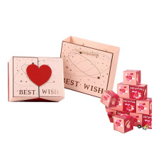 Pack de 20 coffrets cadeaux Romance Popup avec accent surprise-1