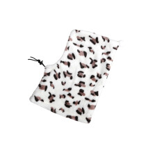 Warm Fleece Comfortable Hat For Dog Winter Cold-Leopard white S