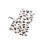 Warm Fleece Comfortable Hat For Dog Winter Cold-Leopard white S 1