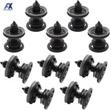10x Innentürverkleidung Kartenclips für VW Volkswagen Touran Tiguan Golf Passat Polo Kunststoffnieten