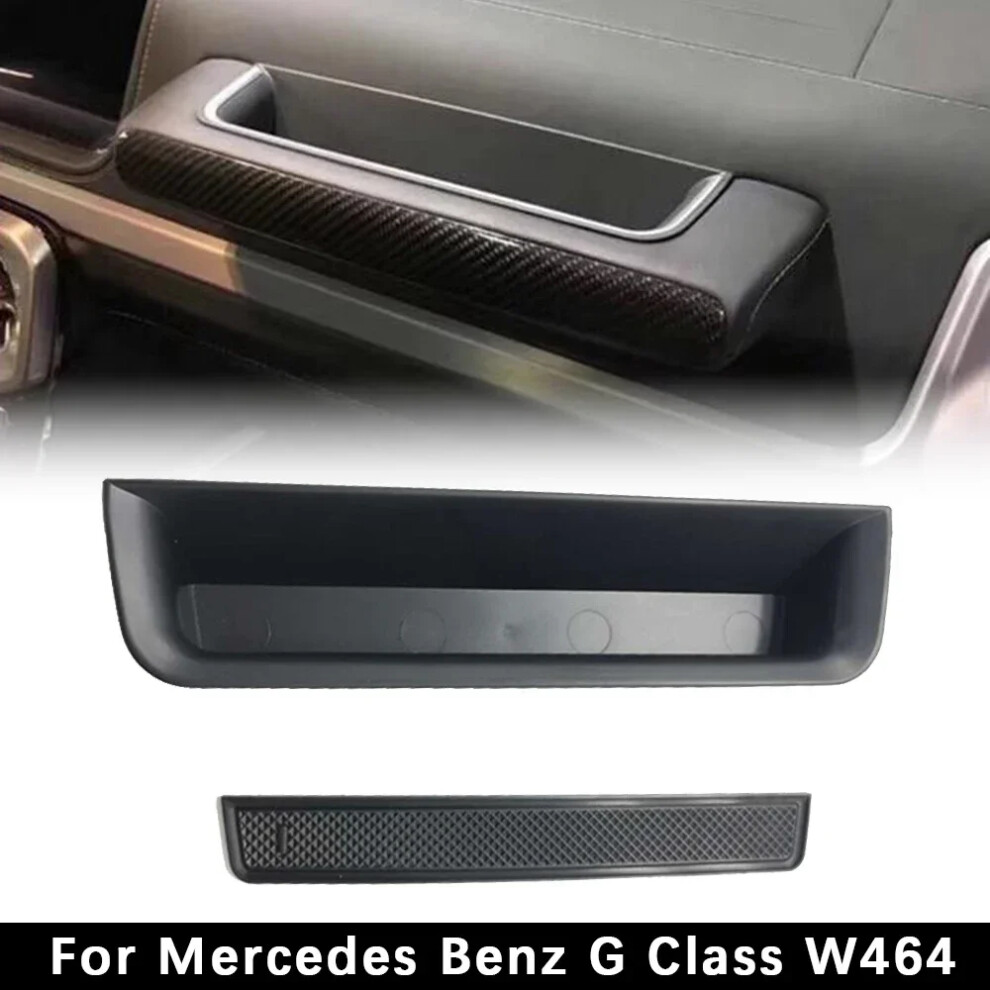 Car Passenger Side Organizer Storage Box For G-Class W464 W463a G350 G500 G63 G65 Black 6935161442038