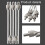 5pcs Needle Contact Points For Dial Indicator Depth Measure 1x50mm Long Tip M2.5 Interchangeable Tools Replacement Accessories 2