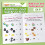 1 Set Fun 64 Page Arithmetic Question Book Addition And Subtraction Exercises Within 10 Picture Column Decomposition Calculation 7
