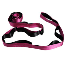 Multi-Loop Stretching Strap, Non-Stretch Strap for Enhanced Stability and Flexibility, Perfect for Yoga Pilates and Physical Therapy, Portable and Adj