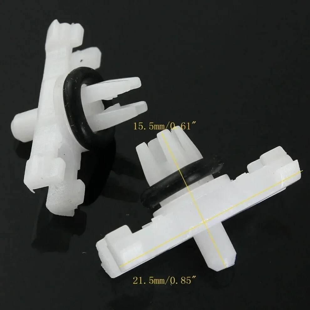 30X For Bmw E46 1998-2014 51138204858 51134501967 Top Roof Rain Gutter Moulding Trims Fastener Clips 6935161441512