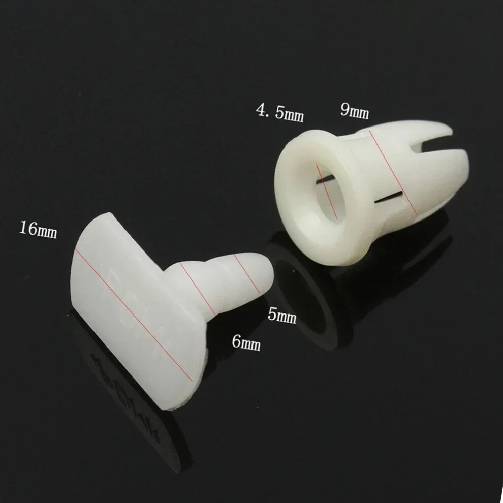 10Pcs For Mercedes-Benz Auto Fastener Clips Side Skirt Door Sill Card Panel Linning Repair Trim Clips 6935161441277