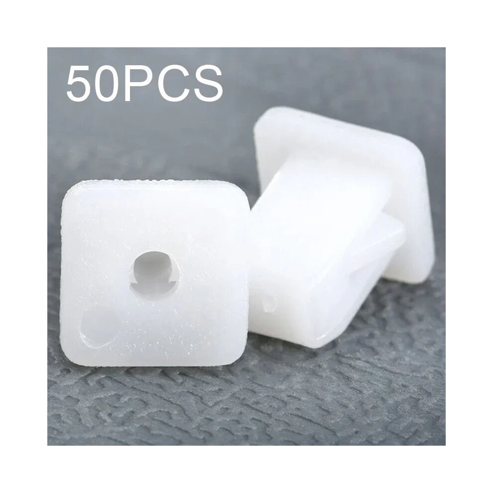 Carhome 50X Square Fasteners Retainer Fender Car Door Trim Panel Push Rivet Clips Used For Fender Bumper And Other Trim 6935161441185