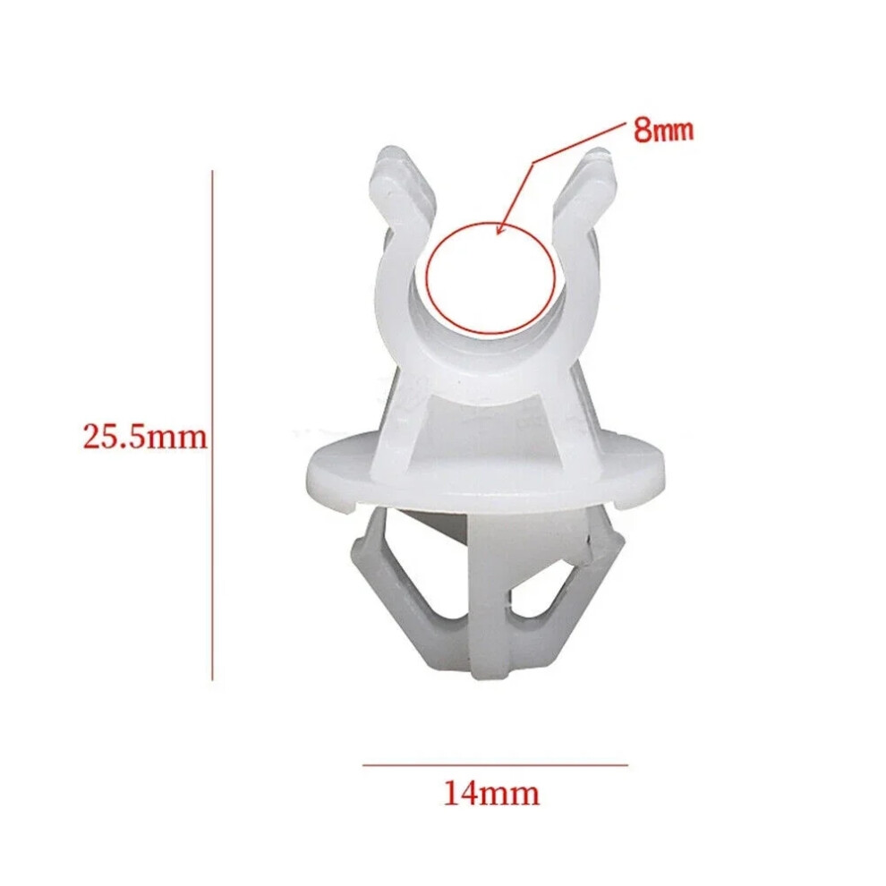 3X Car Fastener Hood Bonnet Prop Rod Support Clip Hood Support Rod Retainer For Honda For Accord Odyssey Prelude 91503-Ss0-003 6935161441079