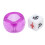 5Pcs Direction Dice Set for Mahjong, Purple, 4.2cm, Plastic 4