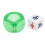 5Pcs Mahjong Wind Direction Dice, Green, 4.2cm, Transparent Plastic 5