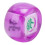 5Pcs Direction Dice Set for Mahjong, Purple, 4.2cm, Plastic 3