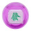 5Pcs Direction Dice Set for Mahjong, Purple, 4.2cm, Plastic 11
