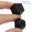 14PCS Black Plastic Polyhedral Dice Set for Board & Puzzle Games 9