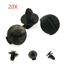 Carhome 20x Auto Fasteners Rivets Clips Car Bumper Door Panel Fender Liner Clips Retainer For Dongfeng 8565.53, 856553 FCP-011