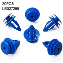 Carhome 20x Kunststoffklammern Türschutz vorne hintere Radkasten Befestigungsklammer Kit passt für Range Rover Evoque LR027255
