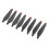 Flexible Silver Tip Drone Propellers 75x17mm for Mini 3 Pro 6