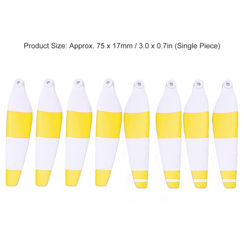 Mini 3 Pro 6030F Yellow Quiet Flight Drone Propeller Blades Replacement 2