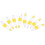 Mini 3 Pro 6030F Yellow Quiet Flight Drone Propeller Blades Replacement 13