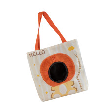 Light weight Breathable Canvas Pet Carriers Cartoon Pattern-2