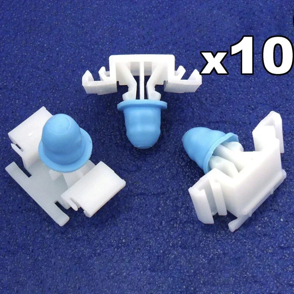 10X Side Molding Clips For Bmw E36 Exterior Side Moulding Door Bumpstrip Retaining Fastener Clip 51132251394 Useful 6935161440423
