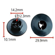5/10x Radkastenverkleidung Splashguard-Clips Mutter für Hyundai für Kia Fender Liner Mud Guard Mutter 84145-26000