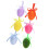 Elegant Foam Easter Pompoms Decorations Easy Storage for-B 1