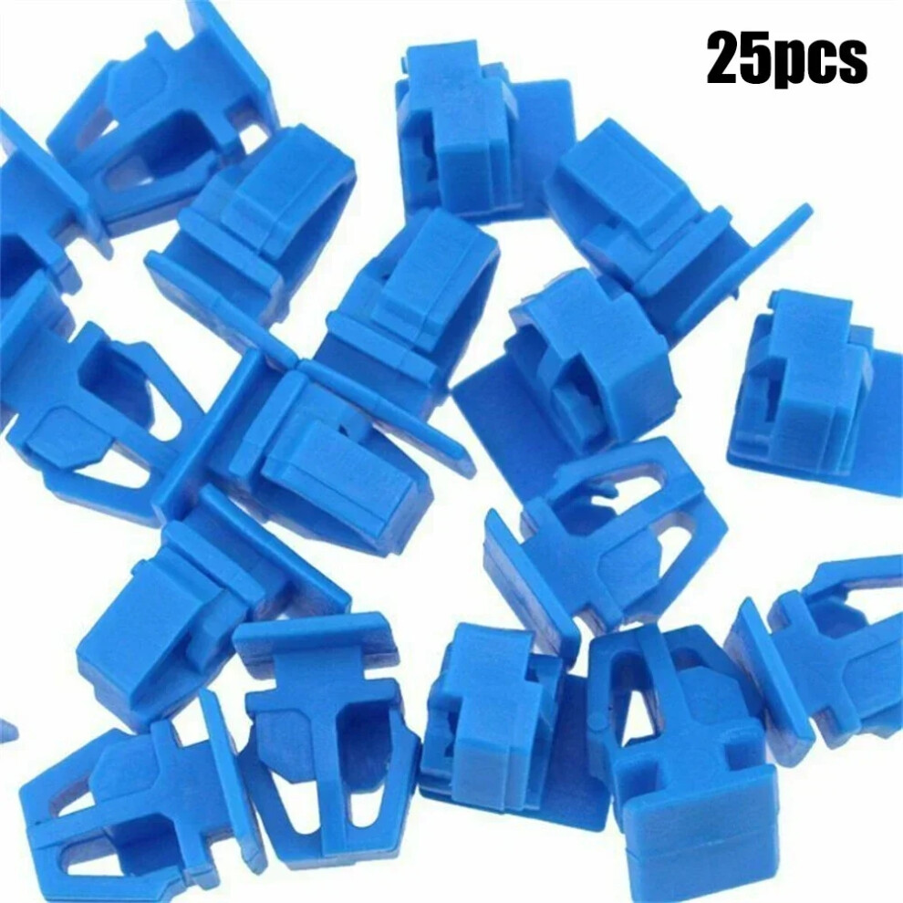 Carhome 25X Car Exterior Side Moulding Clip Door Bumpstrip Retaining Fastener Clip Retainer 75305-Sh2-003 For Honda Civic A207 6935161440065