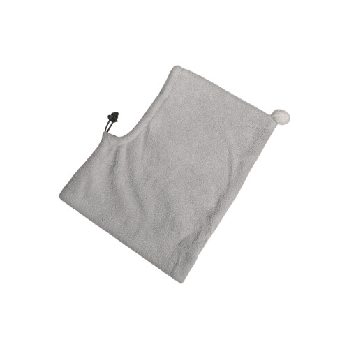 Chapeau de couverture de tête d'animal de compagnie de-gris S