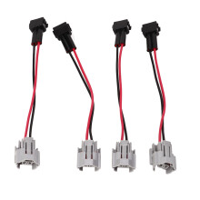 Adaptateur d'injecteur de carburant durable, 4 pièces, pour DENSO femelle à EV1, compatible avec Civci K20 K24