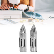 2 Pcs Stainless Steel Shuttle Bobbin Case for Household Sewing Machines