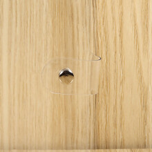 Transparenter Ordnerdeckel A5 Budget-Schnappverschluss-Design PVC