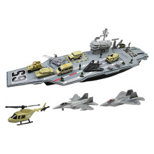 Simulation Aircraft Carrier Warship Models Kit Unassembled toys Decor
