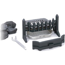 VD Cast Iron Fire Grate,Ash Pan,Tool,Castle Fret