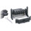 VD Cast Iron Fire Grate,Ash Pan,Tool,Castle Fret 1