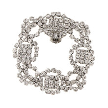 Rhinestone Crystal Shoe Buckle Shoe Clips for Bridal Wedding Shoe Deco