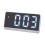 Digital Alarm Clock Voice Control Brightness LED Mirror Modern Desktop Clock 1