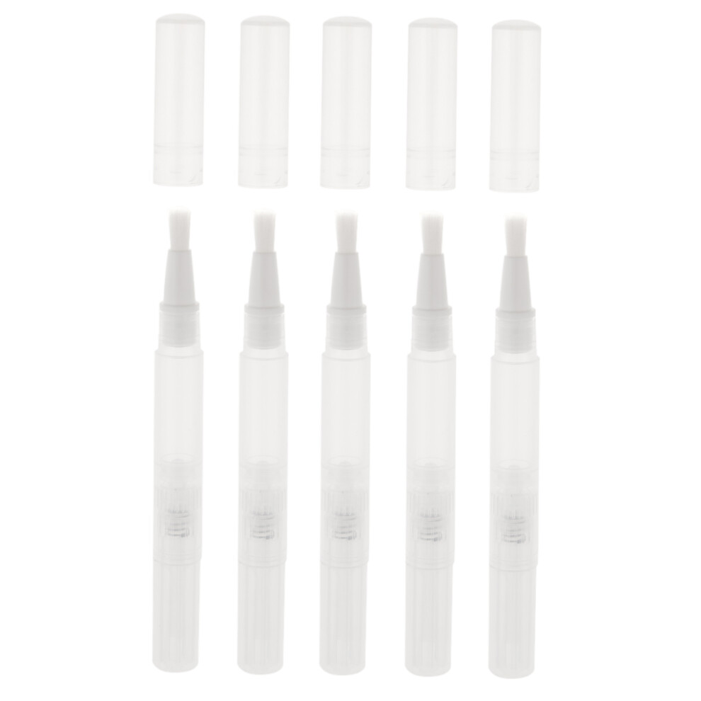 5pcs 3ml Empty Twist Pen Cosmetic Container Lip Gloss Eyelash Growth T