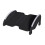 Black Under Desk Footrest Shaking Static Dual Use with Massage Surface 1