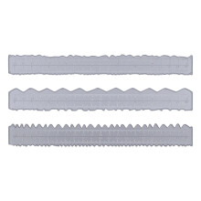 Metal Irregular Edges Ruler Measuring Embossing Cutting Dies for Card Making Scrapbooking Craft Decor High Quality Materials Lightweight Sturdy