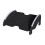 Black Under Desk Footrest Shaking Static Dual Use with Massage Surface 3