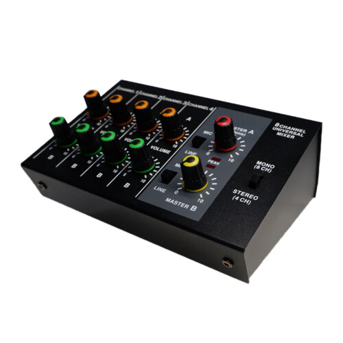 Professional Audio Mixer Small Mixer Compact Portable for Stage