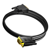 DVI D 24+1 to VGA Gold Plated Male to Male Adapter Cable for PC Monito